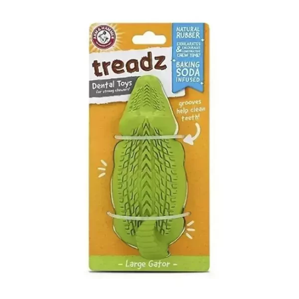 Brinquedo Dental Jacaré-Treadz com Bicarbonato de Sódio na Composição - Imagem 3