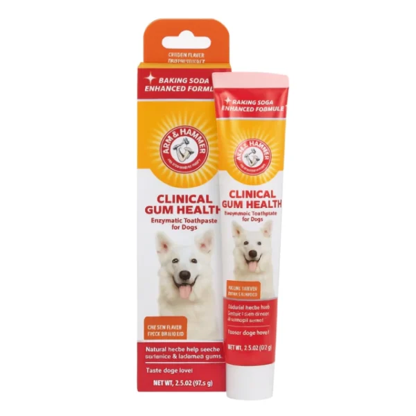 Pasta de Dentes para Cães Clinical Gum Health- Sabor Frango -67,5 gramas.