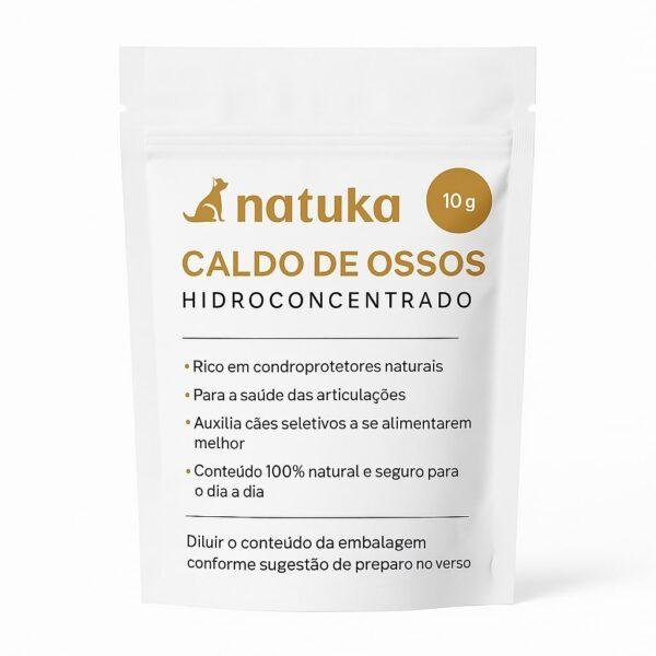Caldo de Ossos- Natuka - 10g-Para Cães e Gatos