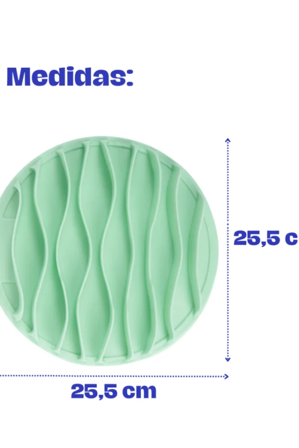 Comedouro Lento Silicone-Tamanho G - Fuzzie - Imagem 3