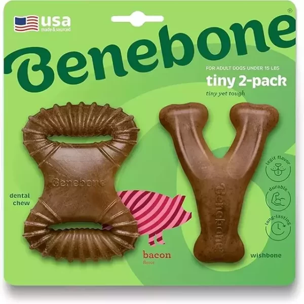 Benebone Tiny -Kit com 2- cães pequenos