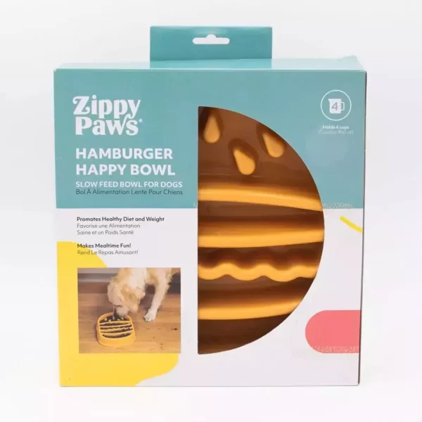 Comedouro Lento-Hamburguer-ZippyPaws - Imagem 2