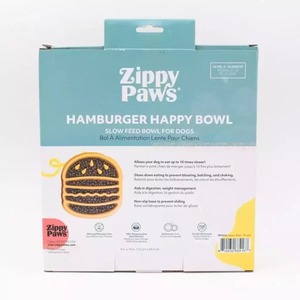 Comedouro Lento-Hamburguer-ZippyPaws - Imagem 3