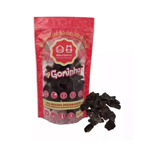 Petisco Natural para Cães e Gatos - Gominha (Rim Bovino) 100g-Alecrim Pet - Imagem 3