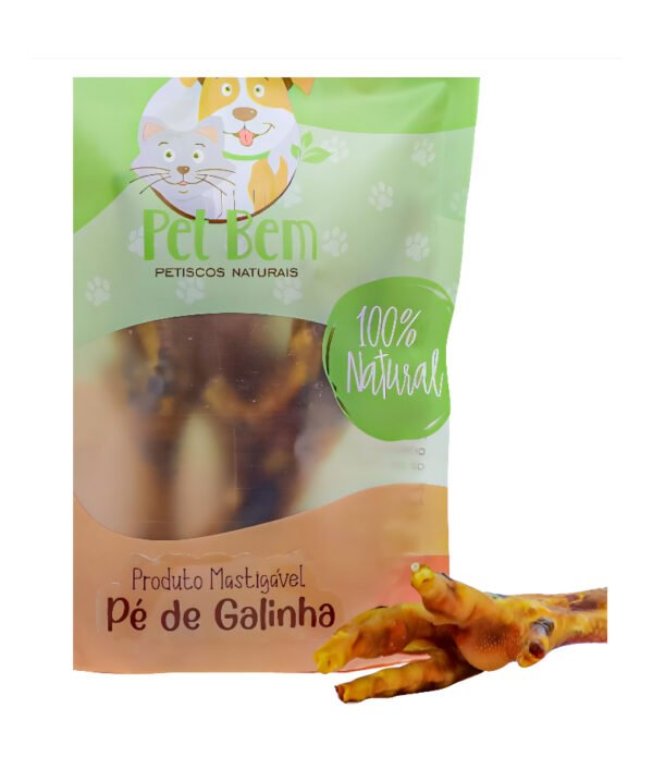 Pé de Galinha Desidratado- Pet Bem - Imagem 3