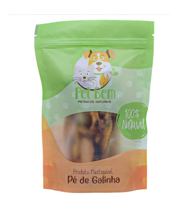 Pé de Galinha Desidratado- Pet Bem