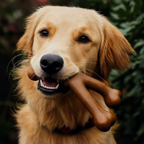Benebone Wishbone sabor Manteiga Amendoin- Mordedor de Nylon para Cães - Imagem 3