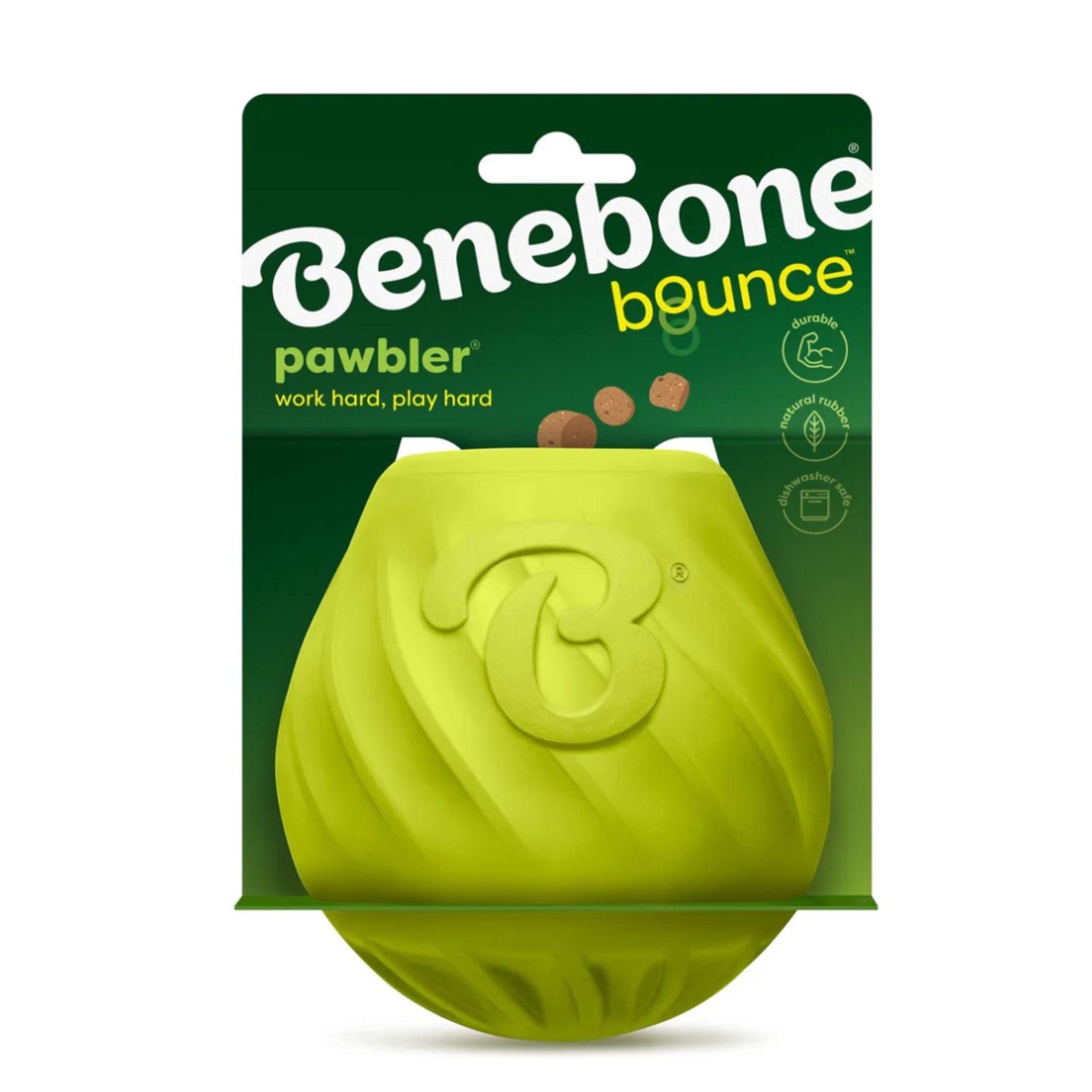 Brinquedo Interativo e Dispenser de Petisco - Benebone Bounce Pawbler