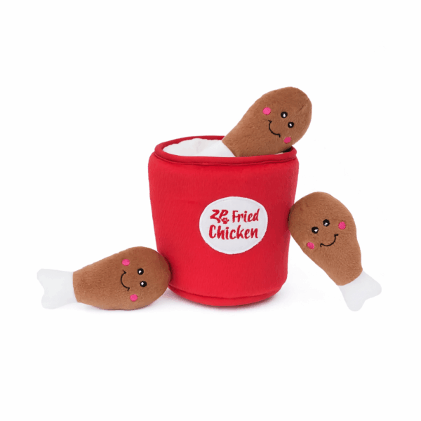 Pelúcia Interativa - Zippy Burrow Chicken Bucket