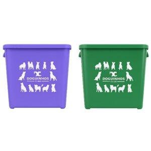 Box verde ou roxo - 6L.