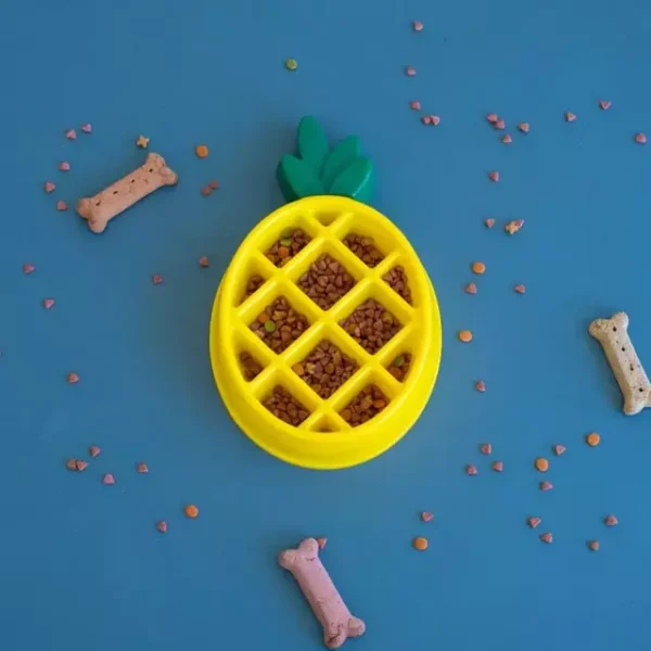 Comedouro Lento- Pineapple-ZippyPaws
