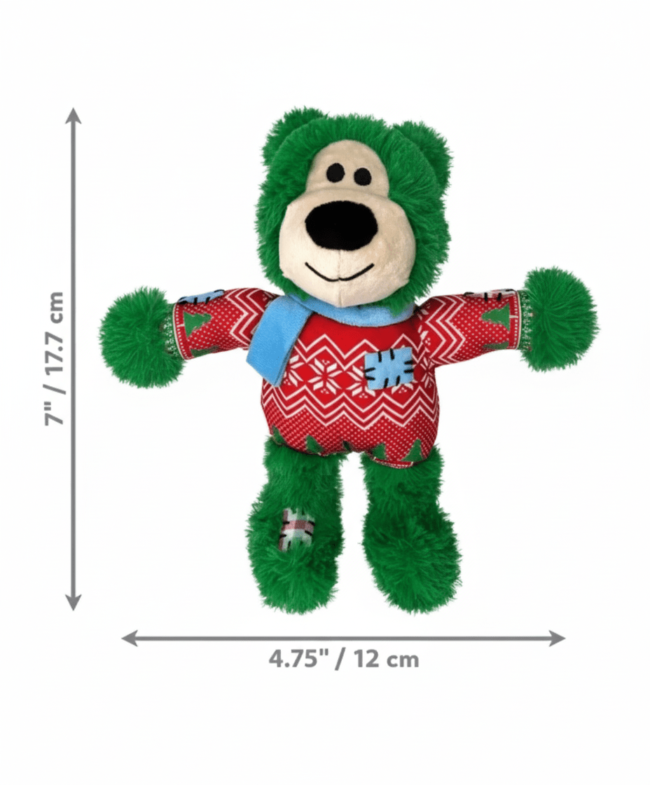 Pelucia Kong Wild Knots de Natal-Verde-Pequeno-Kong - Imagem 2