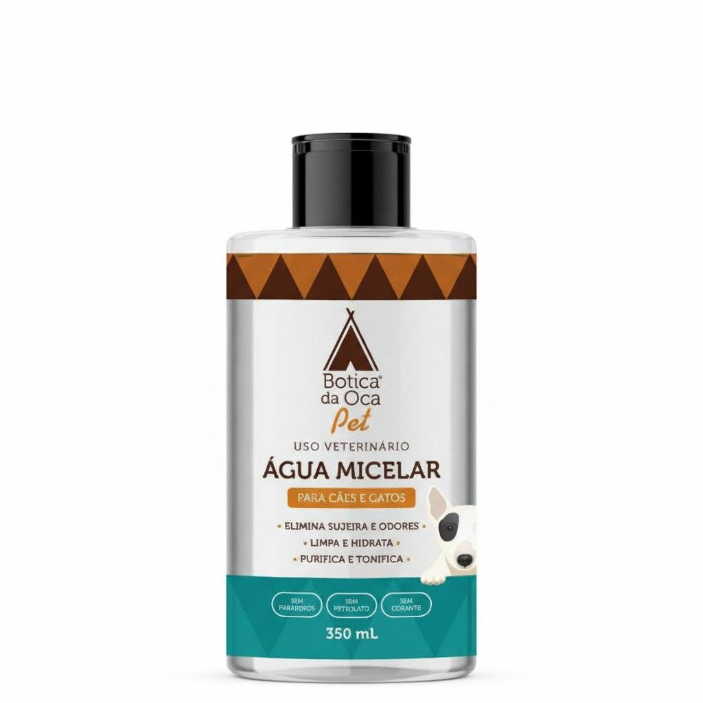 Água Micelar para Cães e Gatos- Botica Natural- 350 ml